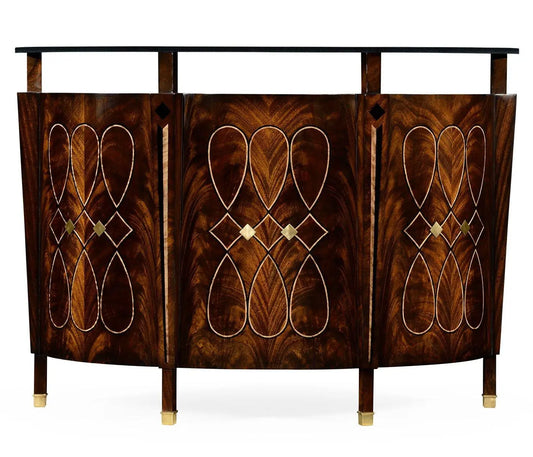 Registration Desk in Mahogany – Small